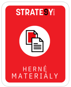 STRATE9Y toolbox 6 herní materiály ke hře STRATE9Ygame