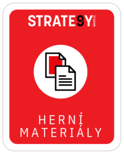STRATE9Y toolbox 6 herní materiály ke hře STRATE9Ygame