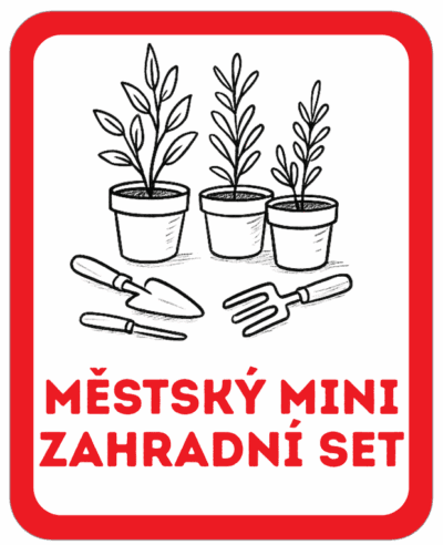 MESTSKý mini zahradní set