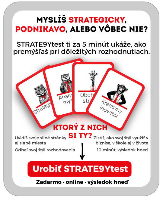test strategického myslenia