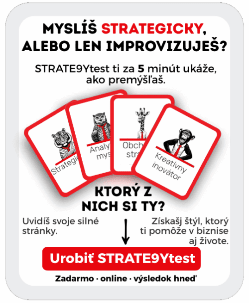 test strategického myslenia